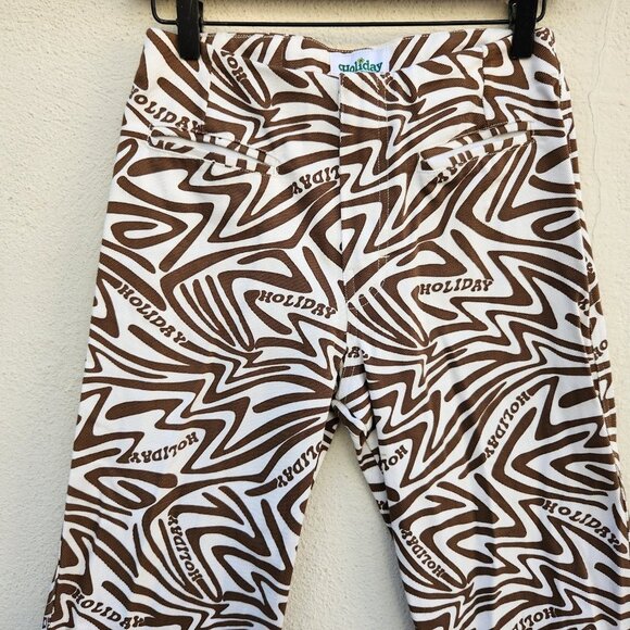 HOLIDAY by Emma Mulholland Zebra Swirl Jeans - Picture 5 of 9